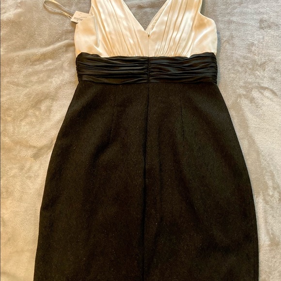 Kay Unger Satin Evening Dress with Cropped Jacket - Picture 6 of 15